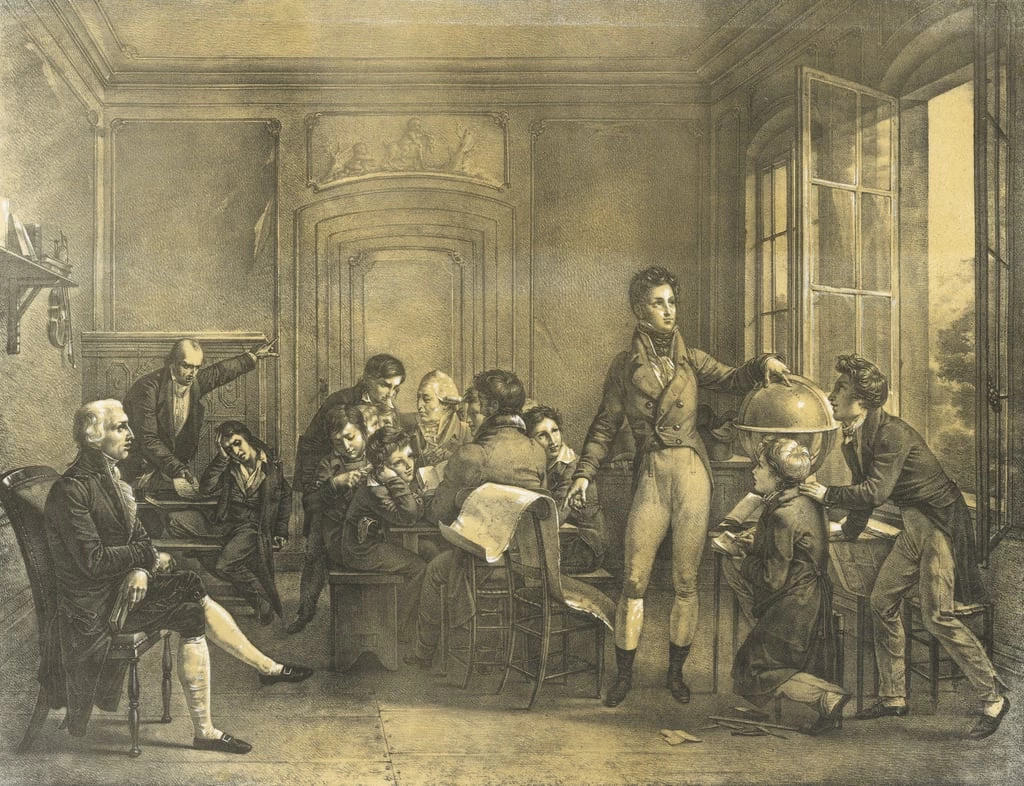 Geografia didattica Louis - Philippe al Reichenau College